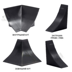 Комплект фур-ри ОМіС до плінтусу для стільниць LB-23 (кмпл), кмпл.