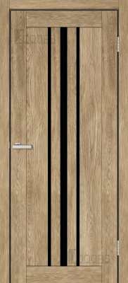Полотно дверне ПВХ ТМ DOORS 2000х600х40мм С 050 BG (чорне), шт