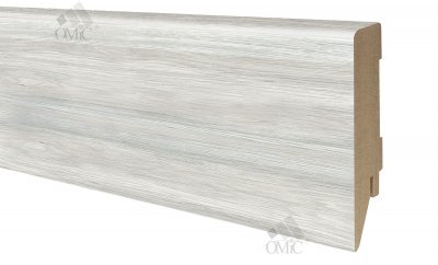 Плінтус Оміс МДФ прямий 80*16*2400мм, шт