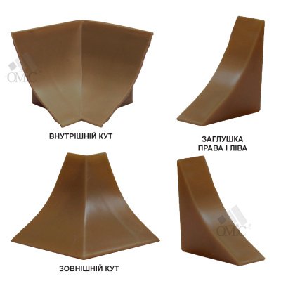 Комплект фур-ри ОМіС до плінтусу для стільниць LB-23 (кмпл), кмпл.