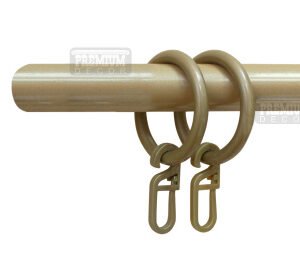 Карниз PD 16мм одинарний без наконечників 1,2м, кмпл.