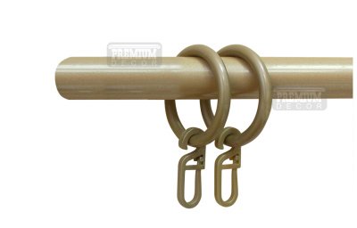 Карниз PD 16мм одинарний без наконечників 1,2м, кмпл.