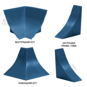 Комплект фур-ри ОМіС до плінтусу для стільниць LB-23 (кмпл), кмпл.