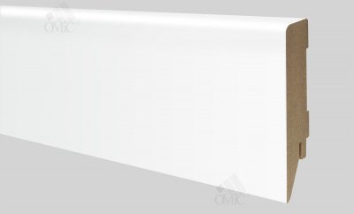 Плінтус Оміс МДФ прямий 80*10*2200мм, шт