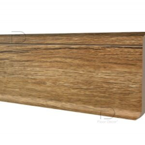 Плінтус для підлоги ПВХ ТМ Floor decor D80 Slim під  2500*80мм, шт