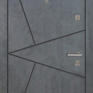 Двері метал. ТМ Riccardi 2050х860 Стандарт 7U-BIT 06 G лів., шт