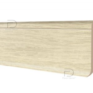 Плінтус для підлоги ПВХ ТМ Floor decor D80 Slim під  2500*80мм, шт