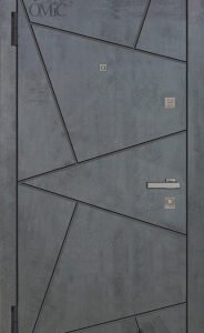 Двері метал. ТМ Riccardi 2050х960 Стандарт 7U-BIT 06 G лів., шт