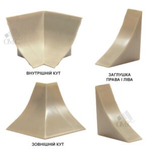 Комплект фур-ри ОМіС до плінтусу для стільниць LB-23 (кмпл), кмпл.