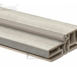 Коробка двер.Waterproof ЕКО ТЕЛЕСКОП. Г-подіб. з ущіл.Д/40 ТМ Doors 90x35мм (кмпл.), кмпл.