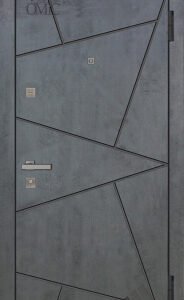 Двері метал. ТМ Riccardi 2050х960 Стандарт 7U-BIT 06 G прав., шт
