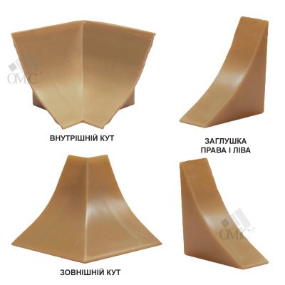 Комплект фур-ри ОМіС до плінтусу для стільниць LB-23 (кмпл), кмпл.