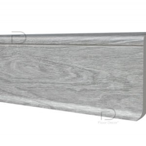 Плінтус для підлоги ПВХ ТМ Floor decor D80 Slim під  2500*80мм, шт