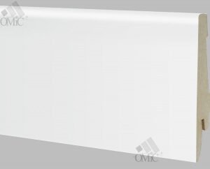 Плінтус Оміс МДФ скошений на кляймер 80*16*2400мм, шт