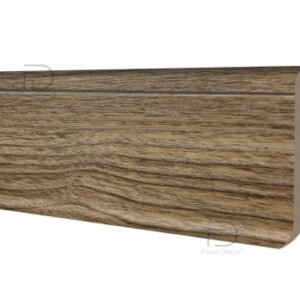 Плінтус для підлоги ПВХ ТМ Floor decor D80 Slim під  2500*80мм, шт