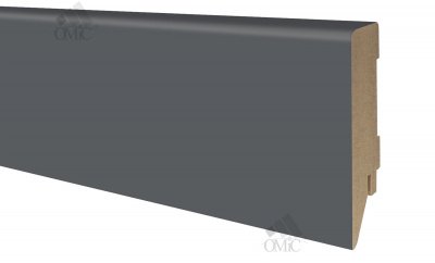 Плінтус Оміс МДФ прямий 80*16*2400мм, шт
