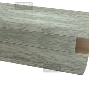 Плінтус ОМіС PREMIUM decor під проводку 60мм 2,5м МАТОВИЙ, шт