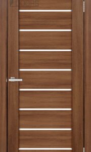 Полотно дверне ПВХ ТМ DOORS 2000х600х40мм С 018 G (сатин), шт