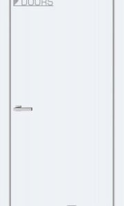 Полотно дверне ТМ Doors 2000х600х42мм TRENTO 01B BLACK (з фрезерув. п/з 96/85), шт