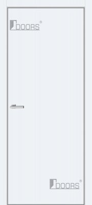 Полотно дверне ТМ Doors 2000х600х42мм TRENTO 01B BLACK (з фрезерув. п/з 96/85), шт