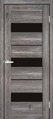 Полотно дверне ПВХ ТМ DOORS 2000х800х40мм С 028 ВG (чорне), шт