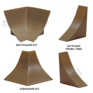 Комплект фур-ри ОМіС до плінтусу для стільниць LB-23 (кмпл), кмпл.