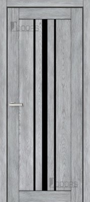 Полотно дверне ПВХ ТМ DOORS 2000х800х40мм С 050 BG (чорне), шт