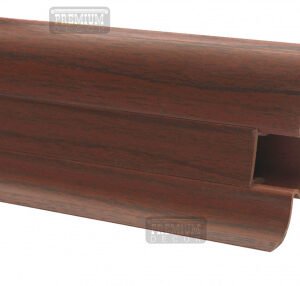 Плінтус ОМіС PREMIUM decor під проводку 60мм 2,5м МАТОВИЙ, шт