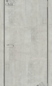 ДБ R 650х2040мм ТМ ОМіС Глухе (гладке), к-б Д40 з ущіл. МДФ п/д, 2H(2BB) 85EN, шт