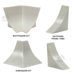Комплект фур-ри ОМіС до плінтусу для стільниць LB-23 (кмпл), кмпл.