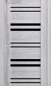 Полотно дверне ПВХ ТМ DOORS 2000х600х40мм С 017 BG (чорне), шт