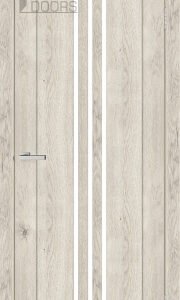 Полотно дверне EКO ТМ DOORS 2000х600х40мм С 049 G (сатин), шт