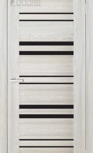 Полотно дверне ПВХ ТМ DOORS 2000х600х40мм С 017 BG (чорне), шт