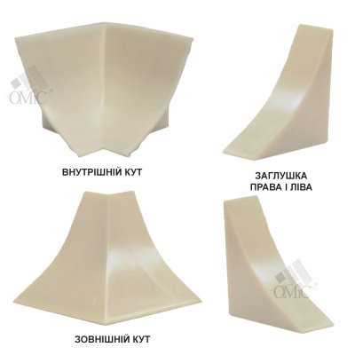 Комплект фур-ри ОМіС до плінтусу для стільниць LB-23 (кмпл), кмпл.