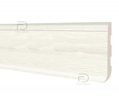 Плінтус для підлоги ПВХ ТМ Floor decor D80 Slim під 2500*80мм, шт